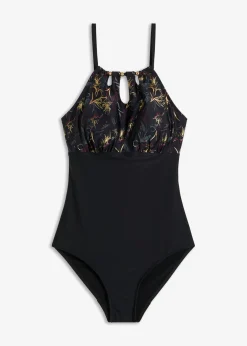 Outlet Bañador con efecto moldeador medio Mujer Vestidos Moldeadores|Bañadores