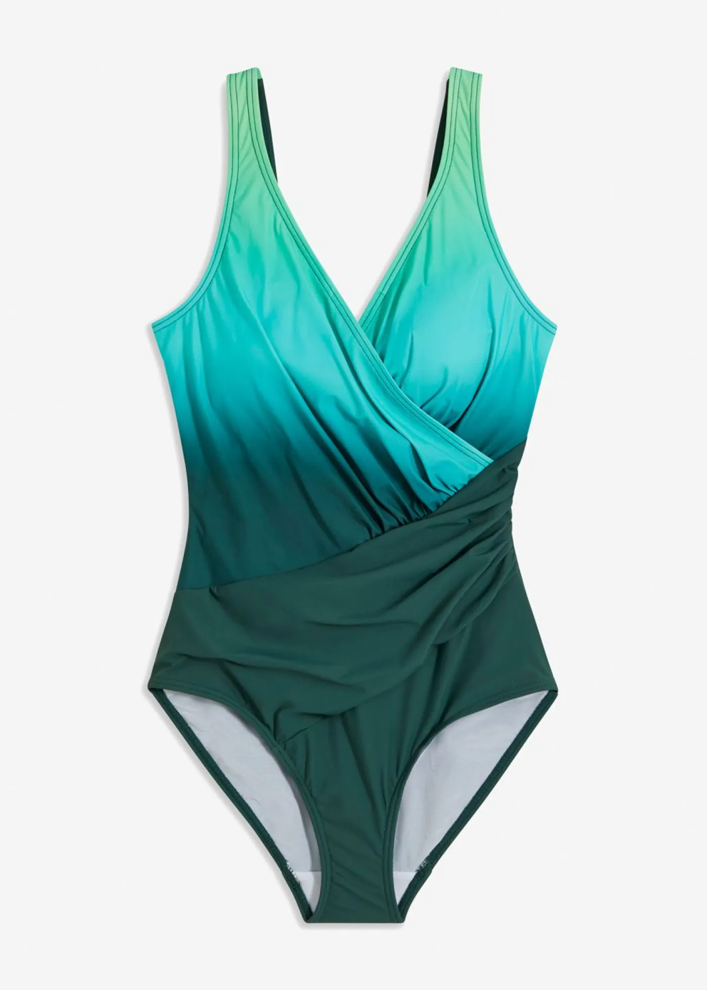 Best Bañador con efecto moldeador medio y efecto cruzado Mujer Vestidos Moldeadores|Bañadores