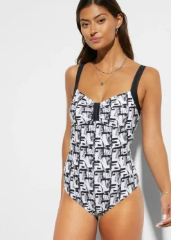 Clearance Bañador con efecto reductor, nivel 3 Mujer Vestidos Moldeadores|Bañadores