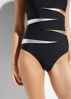 Hot Bañador con gran efecto moldeador e insertos Mujer Vestidos Moldeadores|Bañadores