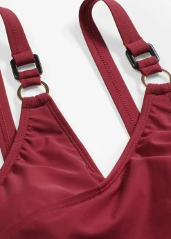 Sale Bañador con gran efecto moldeador y aspecto cruzado Mujer Vestidos Moldeadores|Novedades