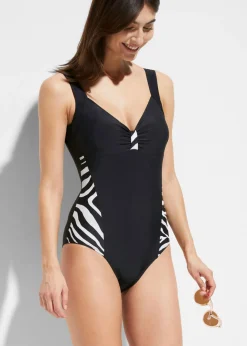 Hot Bañador con inserción lateral Mujer Bañadores