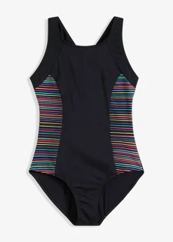 Outlet Bañador con inserción lateral Mujer Ropa De Baño Deportiva|Bañadores