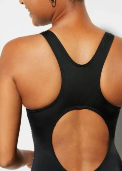 Outlet Bañador con inserción lateral Mujer Ropa De Baño Deportiva|Bañadores
