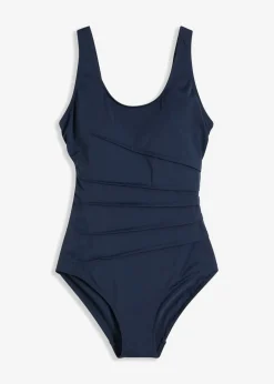 Discount Bañador con ligero efecto moldeador y pliegues decorativos Mujer Vestidos Moldeadores|Bañadores