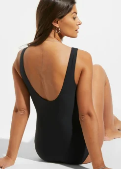 Bañador con ligero efecto moldeador y fruncido Mujer Vestidos Moldeadores|Bañadores