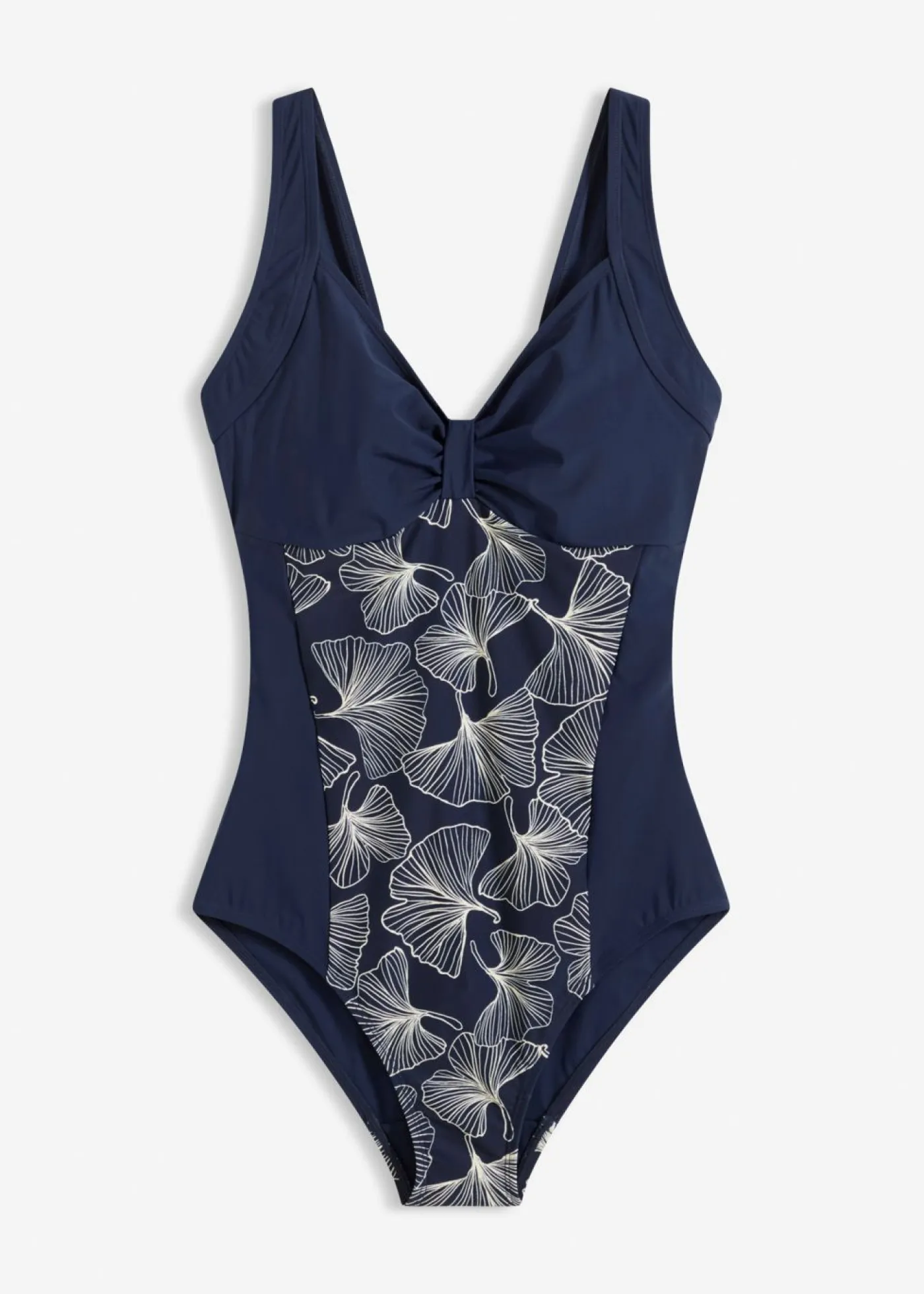 Sale Bañador con ligero efecto moldeador e inserción estampada Mujer Vestidos Moldeadores|Bañadores