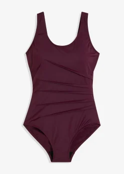 Sale Bañador con ligero efecto moldeador y pliegues decorativos Mujer Vestidos Moldeadores|Bañadores