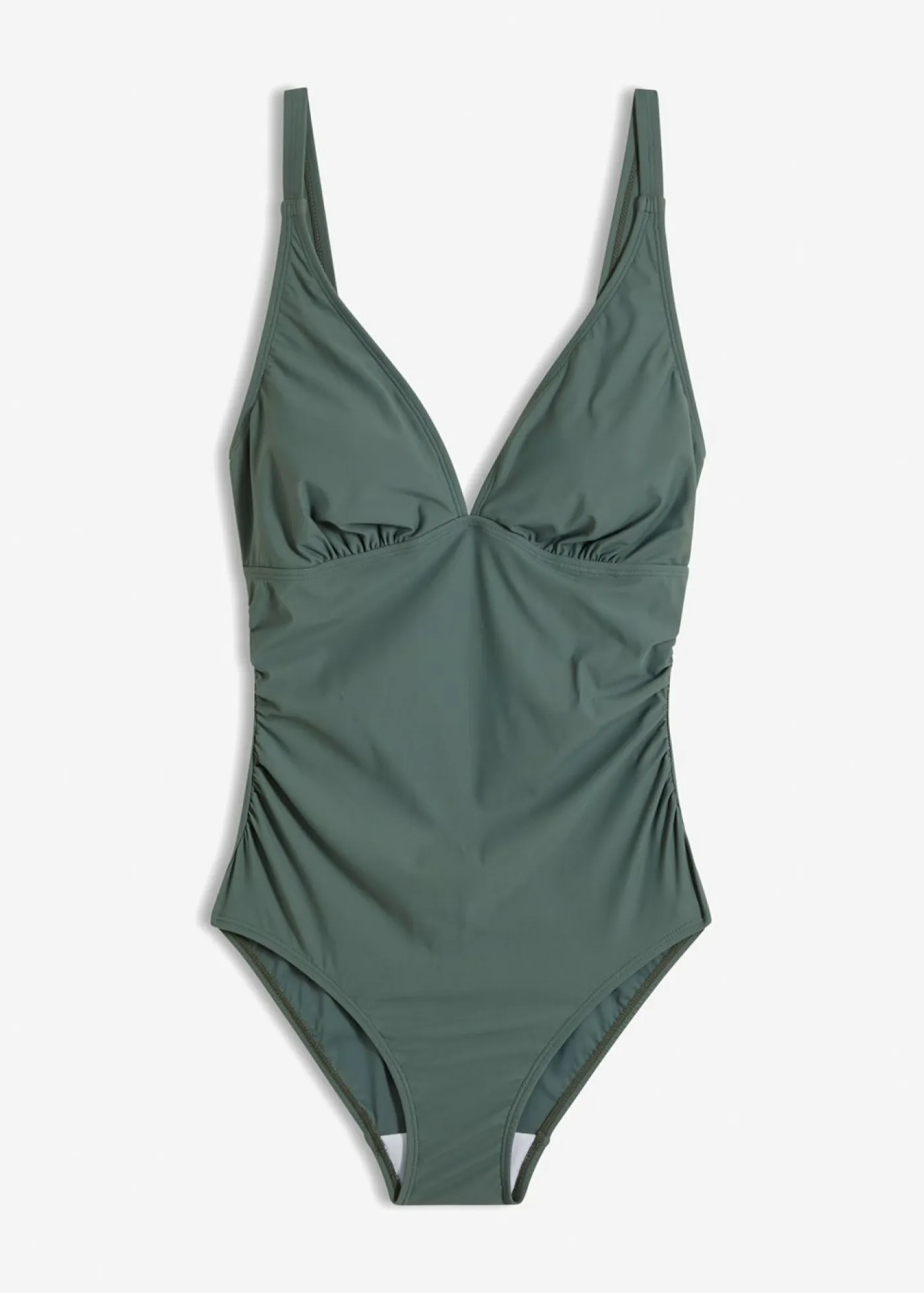 Online Bañador con ligero efecto moldeador y escote en V Mujer Vestidos Moldeadores|Bañadores