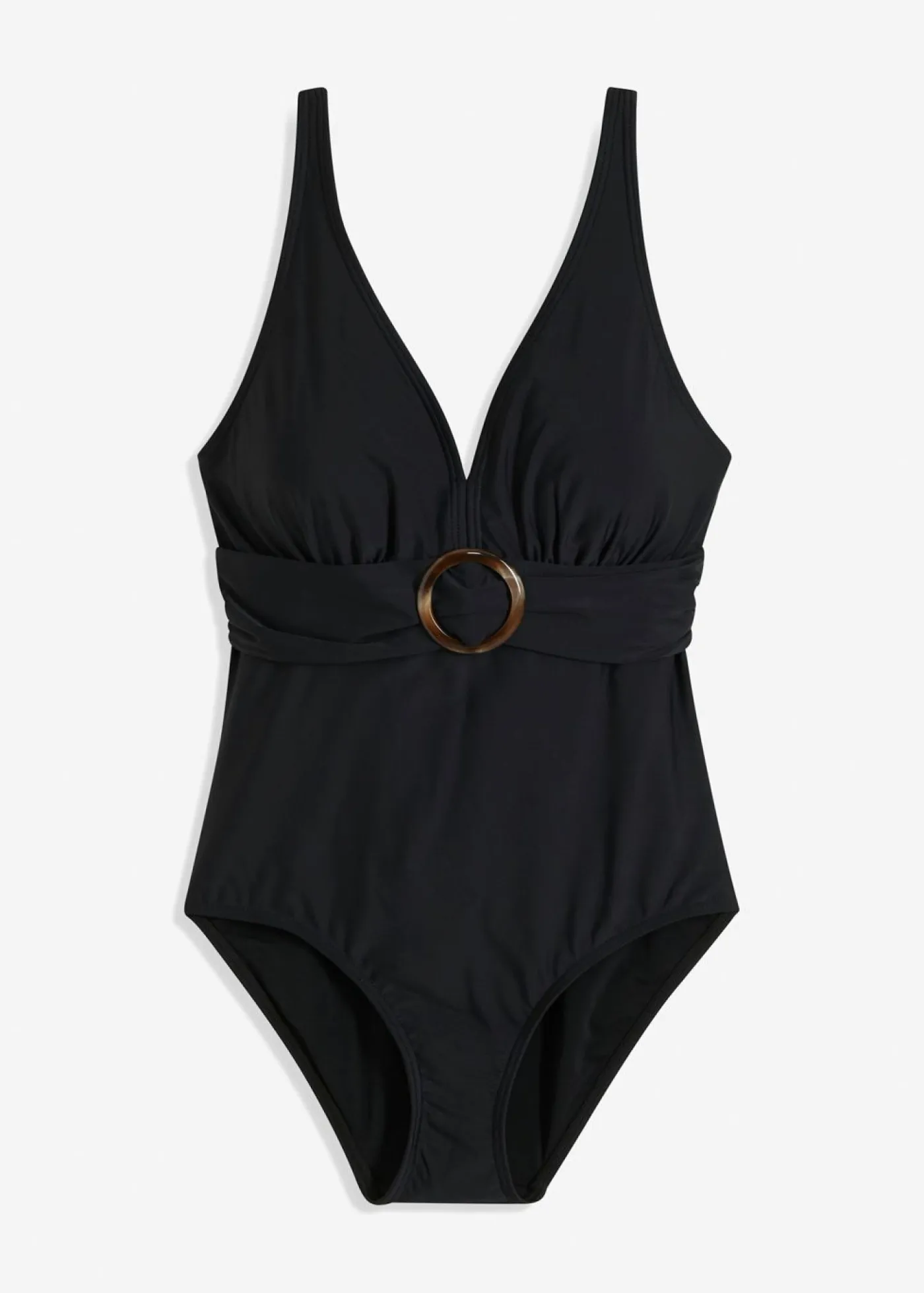 New Bañador con ligero efecto moldeador y escote en V Mujer Vestidos Moldeadores|Novedades