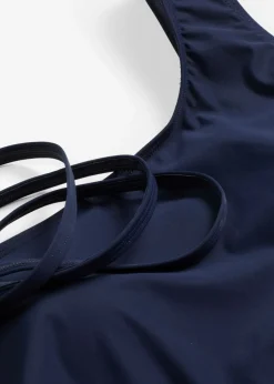 New Bañador con ligero efecto moldeador de un solo hombro Mujer Vestidos Moldeadores|Bañadores