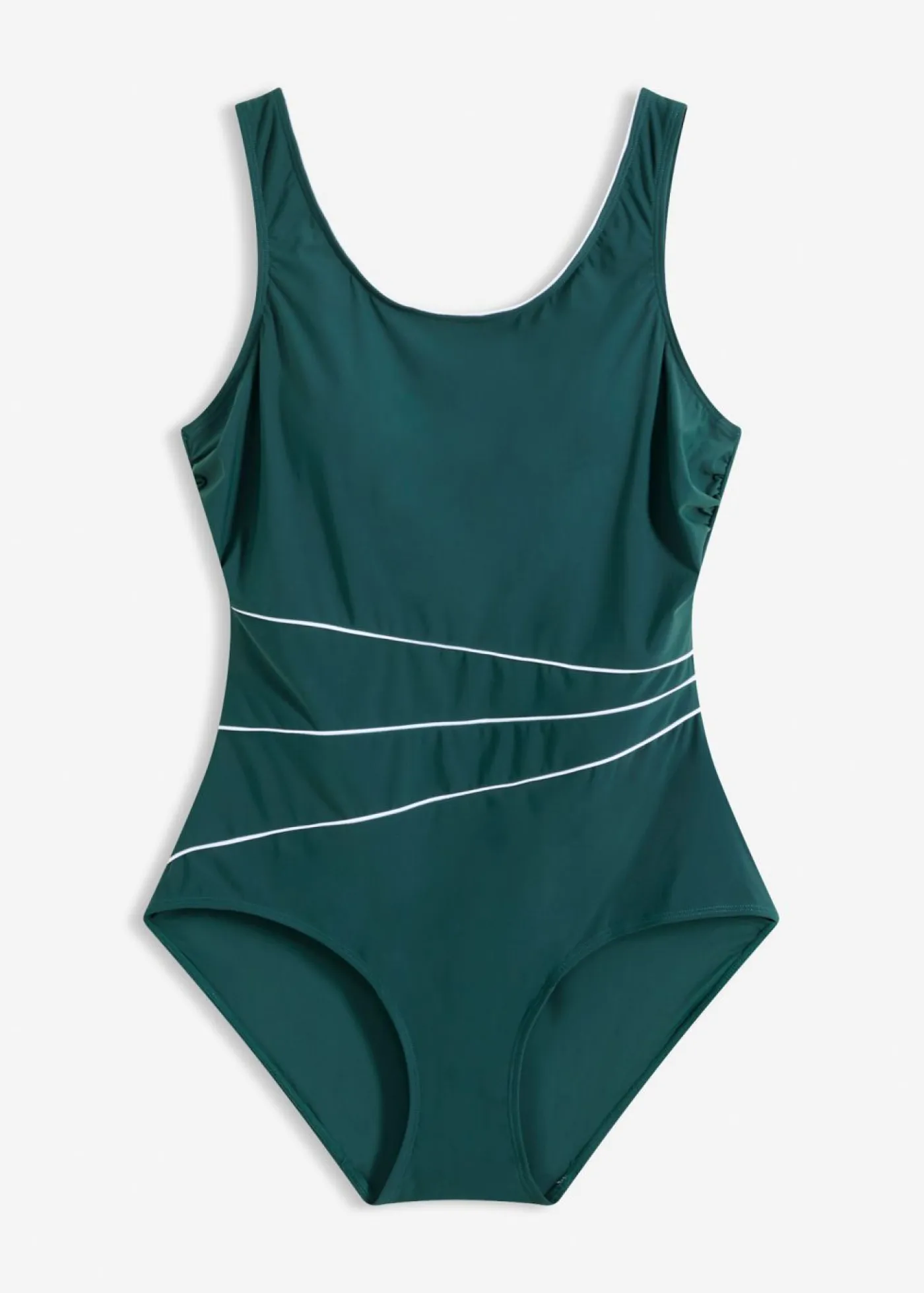 Bañador con ligero efecto moldeador y costuras decorativas Mujer Vestidos Moldeadores|Bañadores