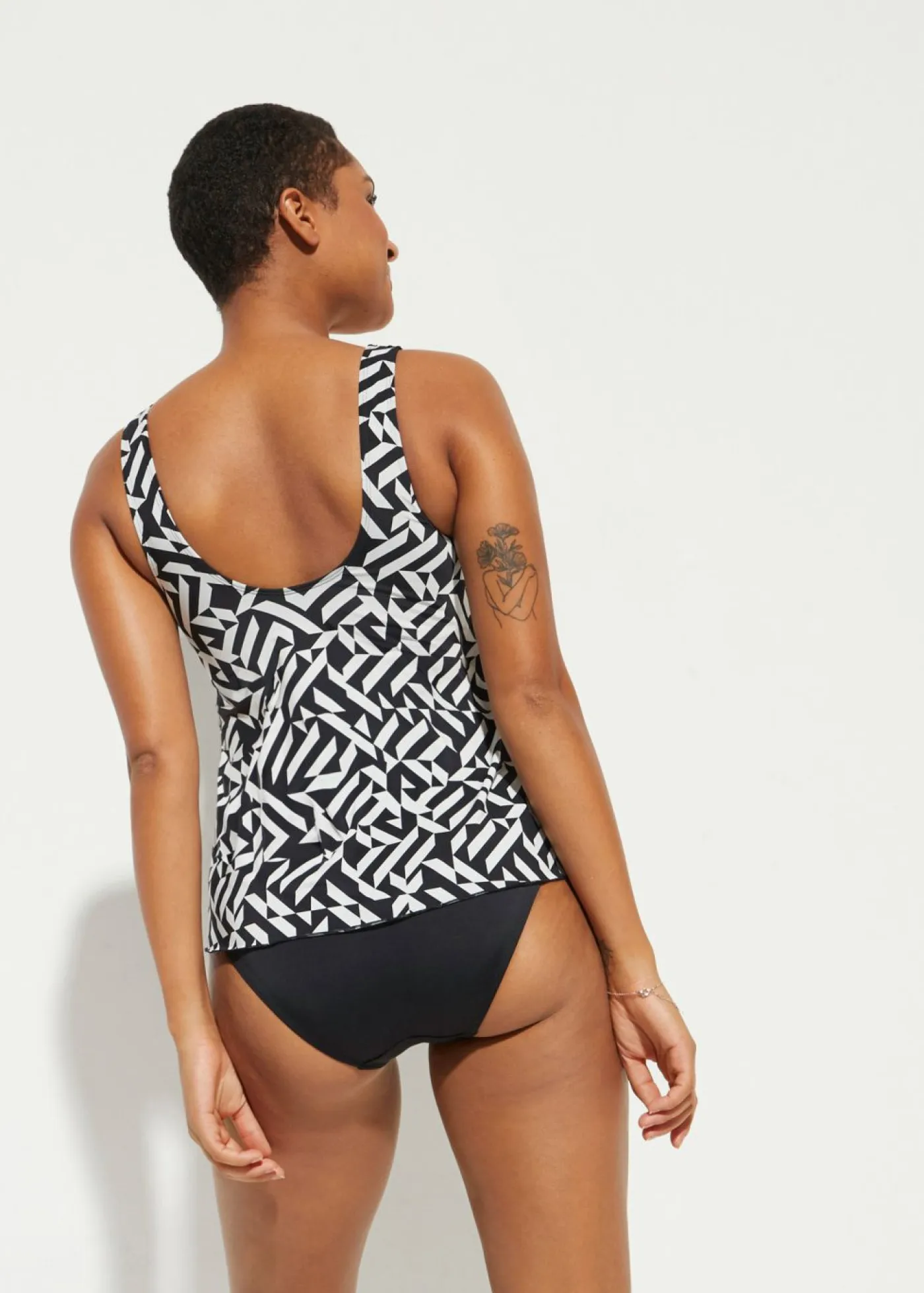 Discount Bañador con look tankini Mujer Bañadores