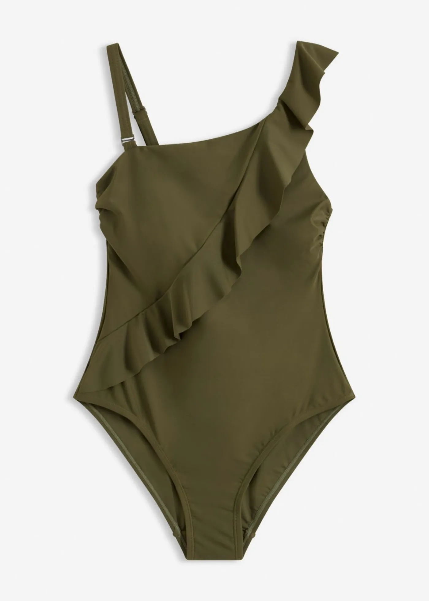 Sale Bañador con un hombro al descubierto y tirantes desmontables Mujer Novedades|Bañadores