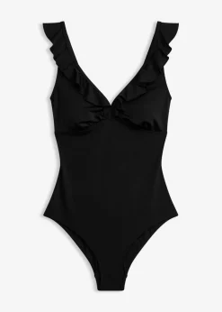 Clearance Bañador con volantes Mujer Novedades|Bañadores