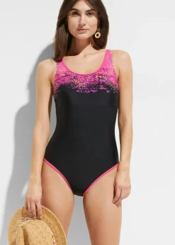 Discount Bañador deportivo con espalda cruzada Mujer Ropa De Baño Deportiva|Bañadores