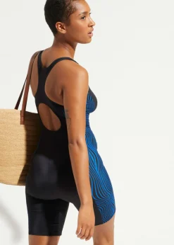 Online Bañador deportivo de material de secado rápido con perneras Mujer Ropa De Baño Deportiva|Bañadores