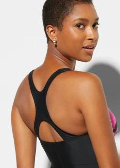 Outlet Bañador deportivo de material de secado rápido con perneras Mujer Ropa De Baño Deportiva|Bañadores