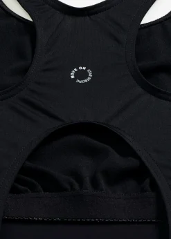 Hot Bañador deportivo de material de secado rápido con espalda nadadora Mujer Ropa De Baño Deportiva|Bañadores