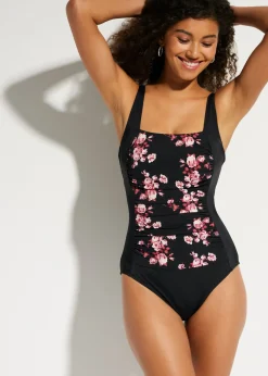 Clearance Bañador moldeador con efecto reductor intermedio Mujer Vestidos Moldeadores|Bañadores