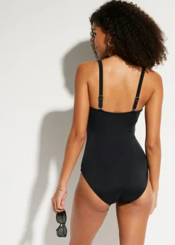 Clearance Bañador moldeador con efecto reductor intermedio Mujer Vestidos Moldeadores|Bañadores