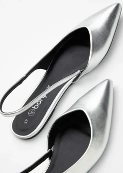 Hot Bailarina con talón al descubierto Mujer Tendencias·Zapatos Veganos|Tendencias·Fiesta