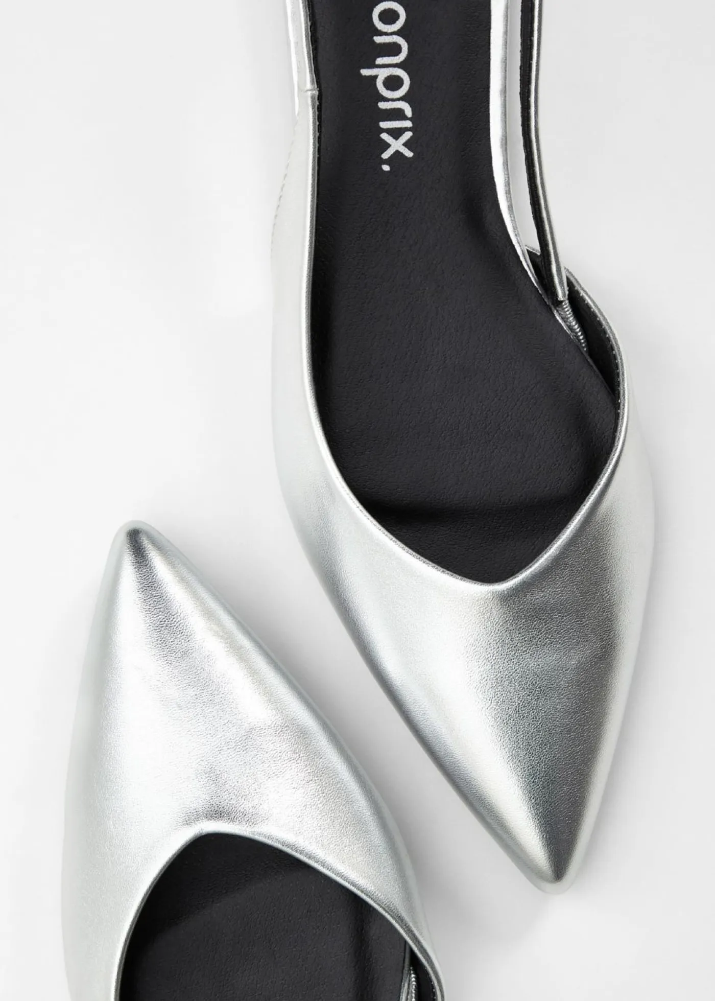 Hot Bailarina con talón al descubierto Mujer Tendencias·Zapatos Veganos|Tendencias·Fiesta