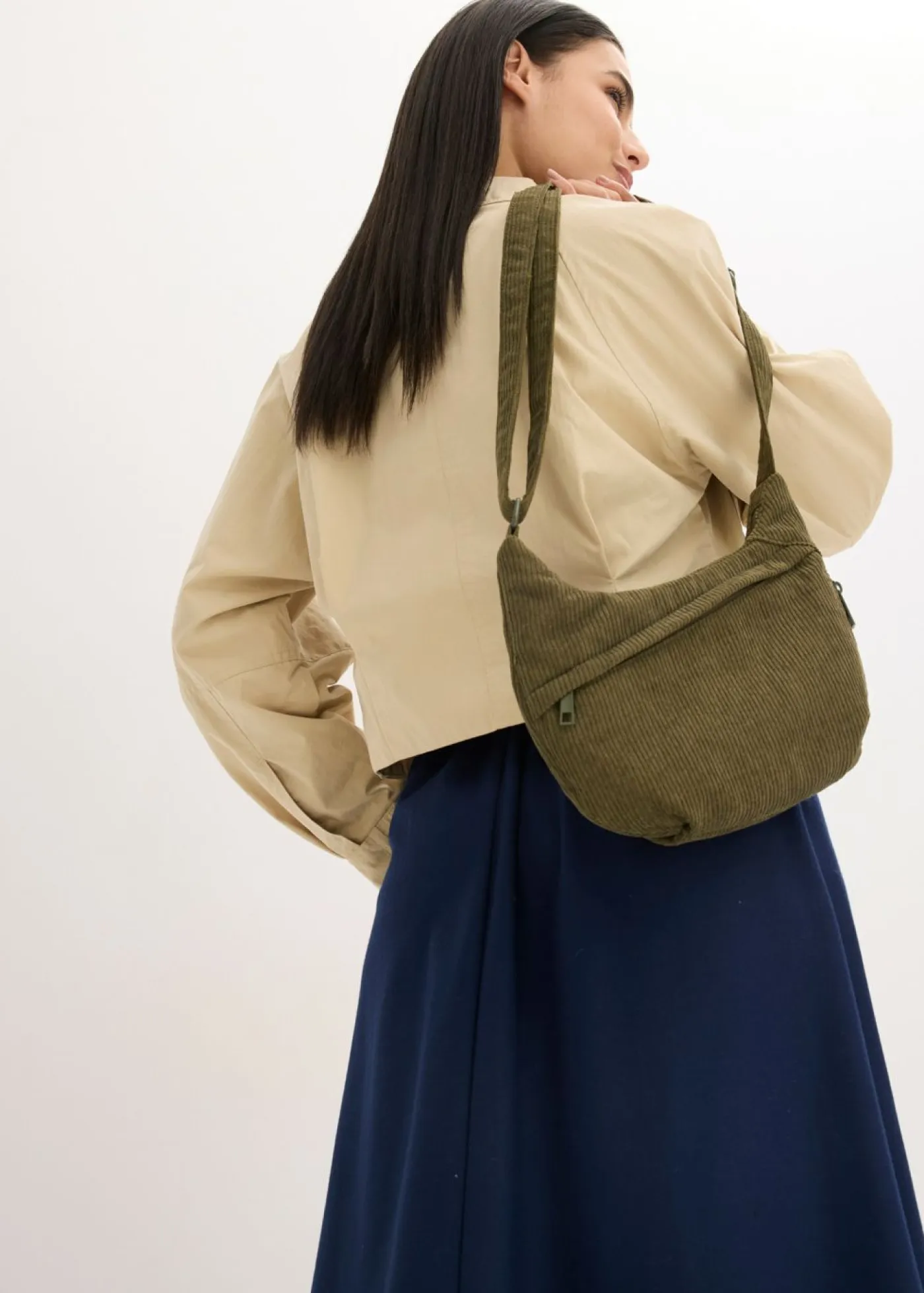 Bandolera de pana Mujer Bolsos