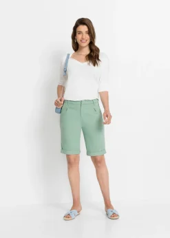 Best Bermuda elástica Mujer Shorts|Pantalones