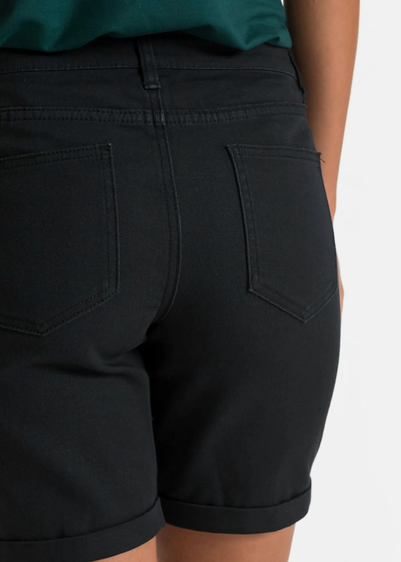 Sale Bermuda elástica Mujer Shorts|Pantalones