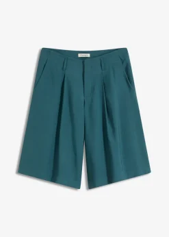 Best Bermudas anchas con pinzas Mujer Shorts|Pantalones