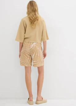 Online Bermudas con cintura elástica Mujer Shorts|Pantalones