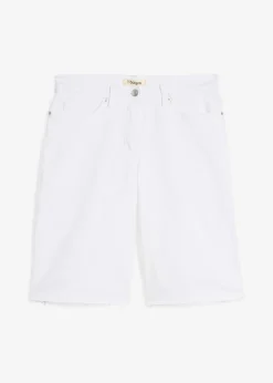 Sale Bermudas con dobladillo abierto Mujer Shorts|Pantalones