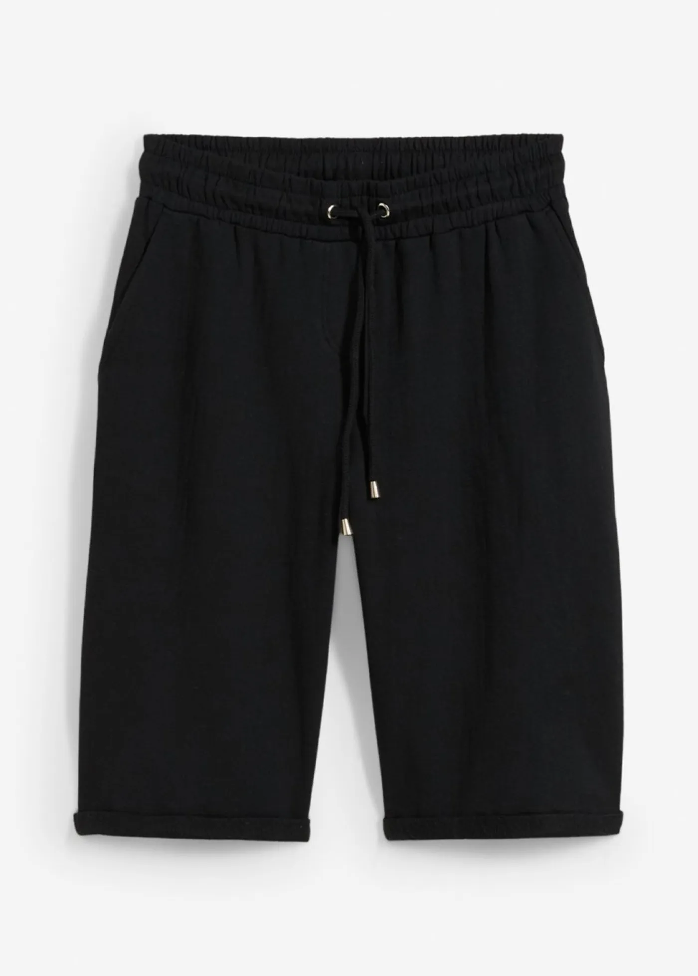 Best Bermudas de chándal con dobladillo Mujer Básicos|Ropa Cómoda