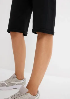 Best Bermudas de chándal con dobladillo Mujer Básicos|Ropa Cómoda