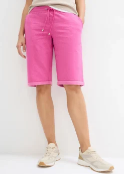 Best Bermudas de chándal con dobladillo Mujer Básicos|Ropa Cómoda