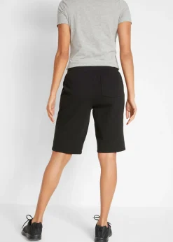 Hot Bermudas de chándal de algodón puro Mujer Shorts|Básicos