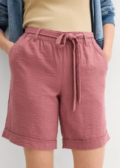 Best Bermudas tipo paperbag Mujer Shorts|Pantalones