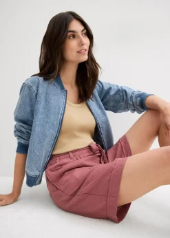 Best Bermudas tipo paperbag Mujer Shorts|Pantalones