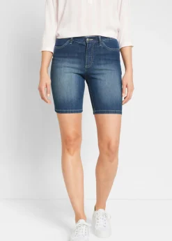 Sale Bermudas vaqueras de talle medio Mujer Shorts|Vaqueros