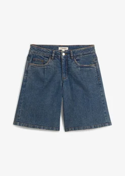Sale Bermudas vaqueras de talle medio Mujer Shorts|Vaqueros