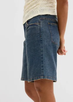 Sale Bermudas vaqueras de talle medio Mujer Shorts|Vaqueros