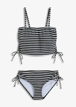 Hot Bikini bandeau con tirantes desmontables (2 piezas) Mujer Ropa Para Ir A La Playa|Bikinis