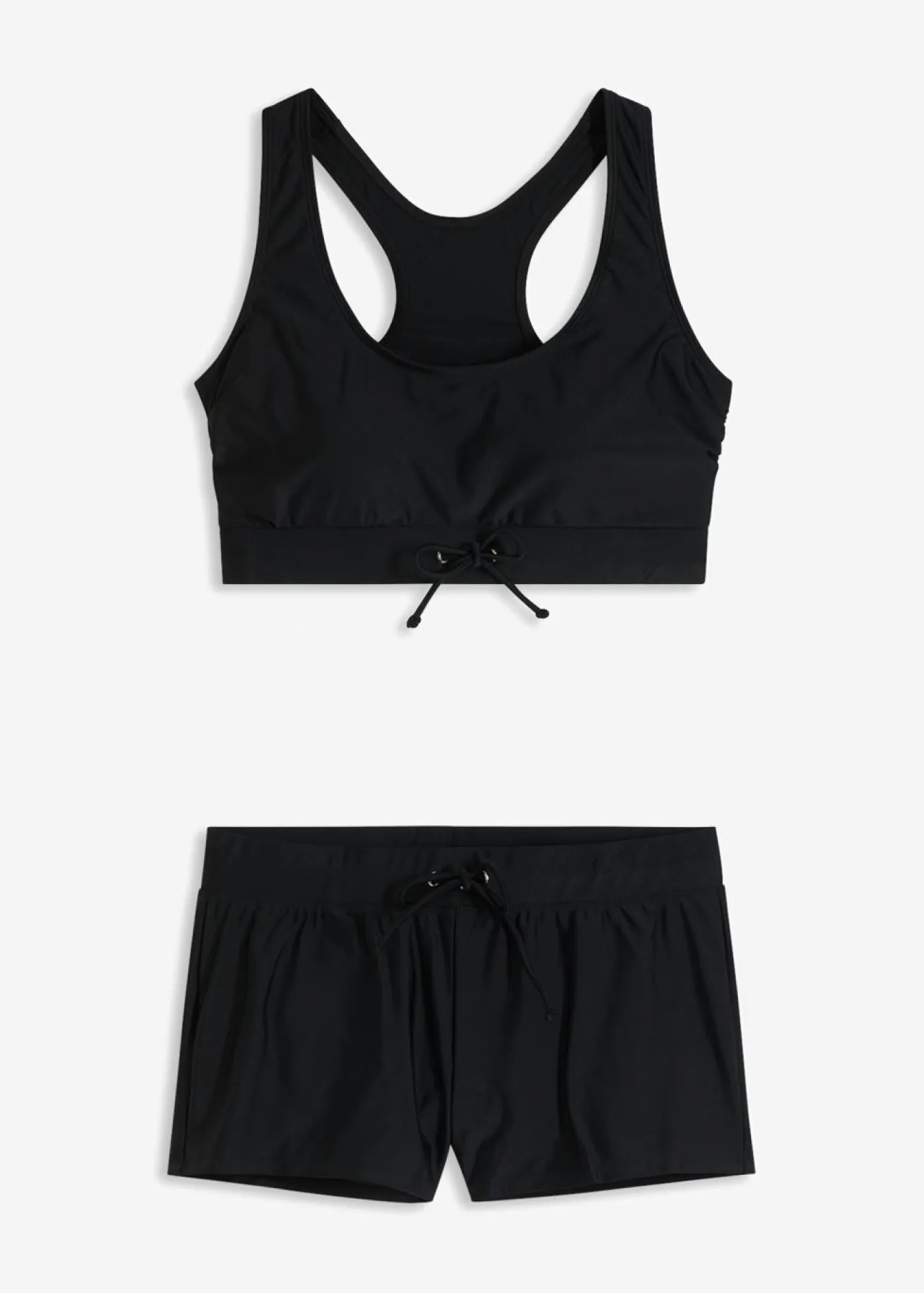 Hot Bikini bustier con pantalón de baño (2 piezas) Mujer Ropa De Baño Deportiva|Bikinis