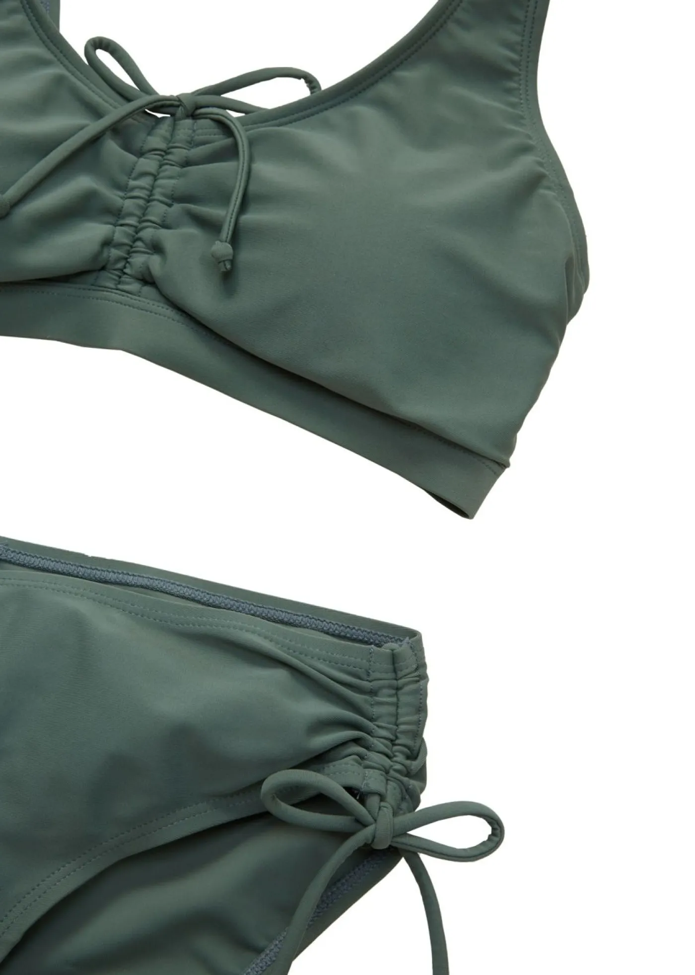 Best Bikini tipo bustier (2 piezas) con cinta para anudar Mujer Bikinis