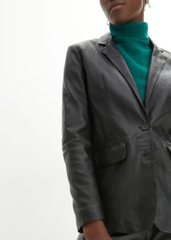 Clearance Blazer con napa de borrego Mujer Premium|Blazers