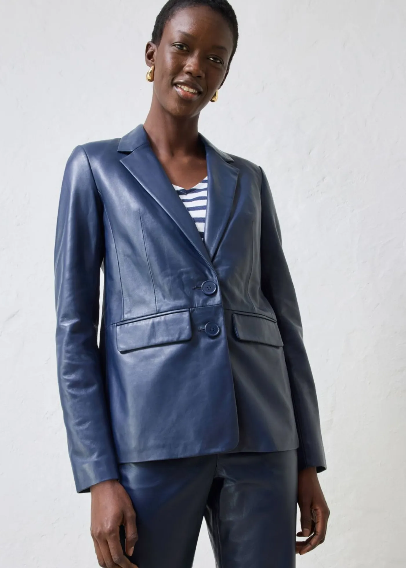 Sale Blazer con napa de borrego Mujer Premium|Blazers