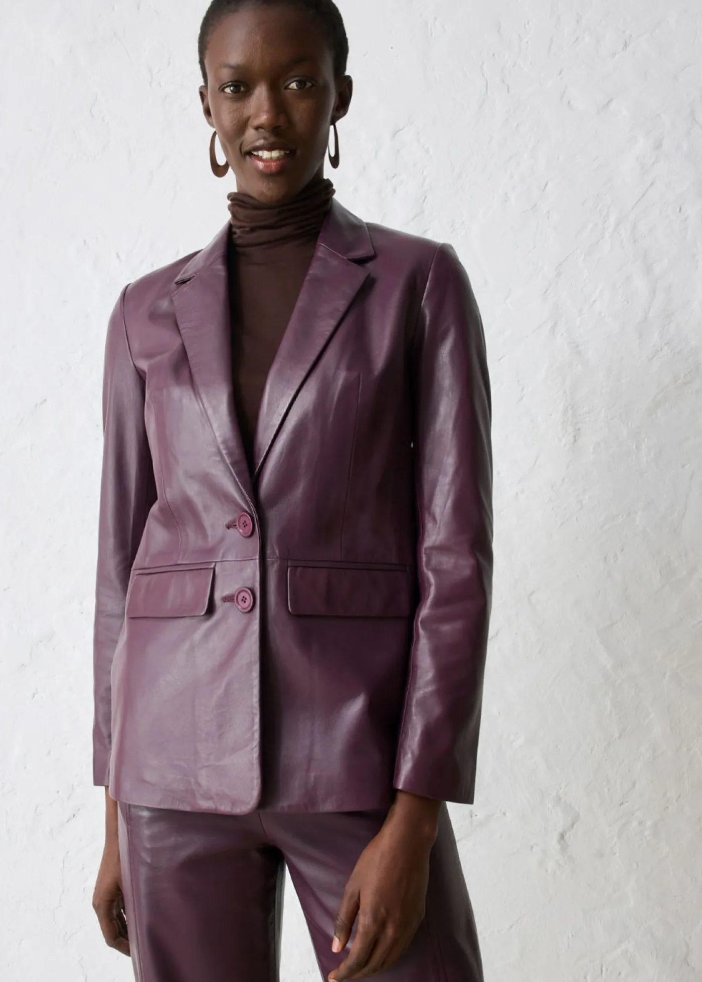 Online Blazer con napa de borrego Mujer Premium|Blazers