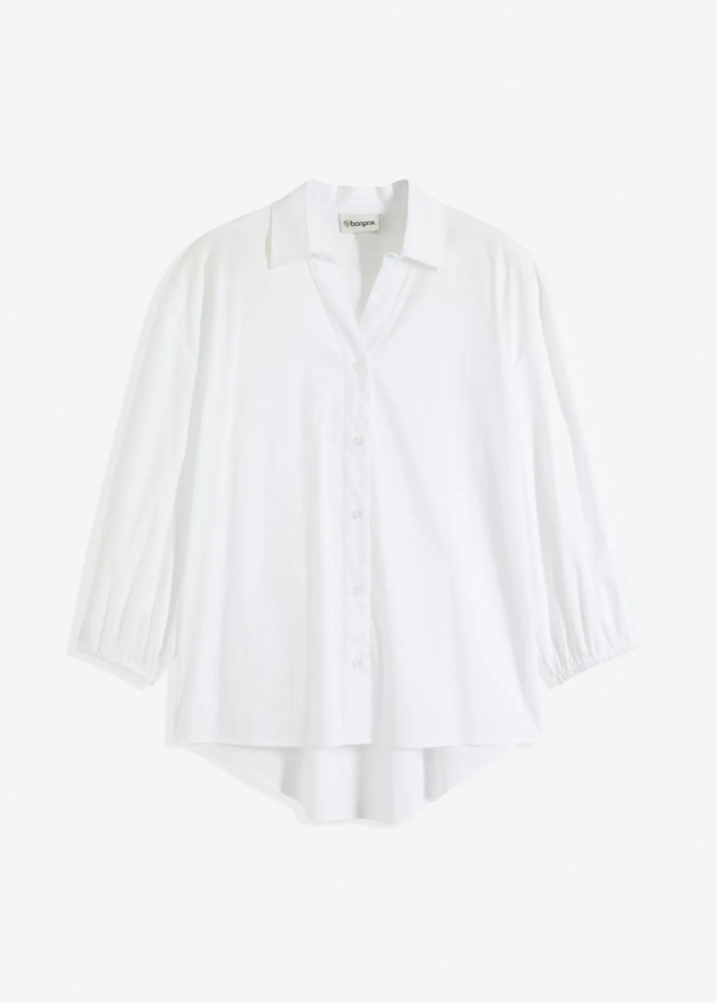 Discount Blusa asimétrica con mangas abullonadas Mujer Camisas Y Blusas