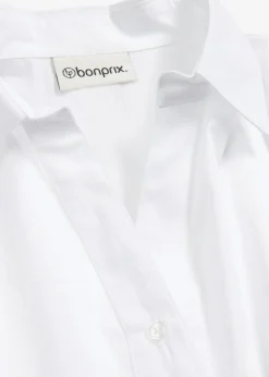 Discount Blusa asimétrica con mangas abullonadas Mujer Camisas Y Blusas